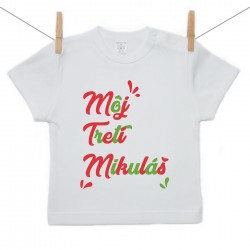Tričko s krátkym rukávom Môj tretí Mikuláš