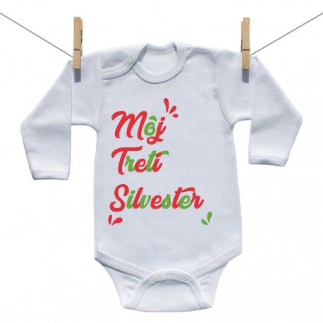 Body s dlhým rukávom Môj tretí Silvester Body s dlhým rukávom Môj tretí Silvester
