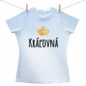 Dámske tričko s krátkym rukávom Kráľovná
