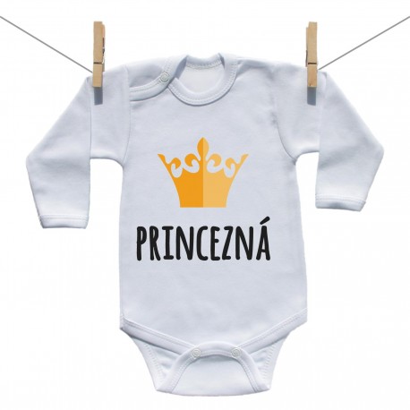 Body s dlhým rukávom Princezná Body s dlhým rukávom Princezná