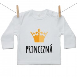 Tričko s dlhým rukávom Princezná