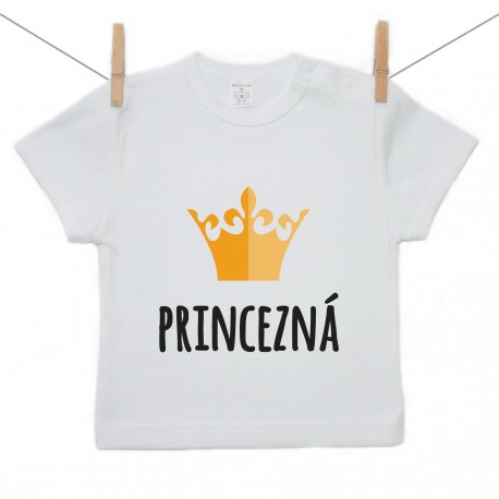 Tričko s krátkym rukávom Princezná Tričko s krátkym rukávom Princezná