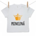 Tričko s krátkym rukávom Princezná