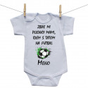 Body s krátkym rukávom Idem s tatom na futbal