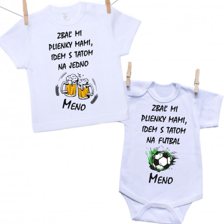 Sada Idem s tatom na jedno / na futbal