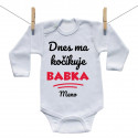 Body s dlhým rukávom Dnes ma kočíkuje babka