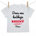Tričko s krátkym rukávom Dnes ma kočíkuje krstný