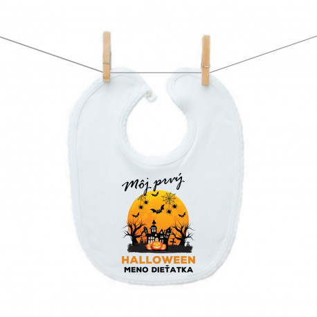 Podbradník na zapínanie Môj prvý Halloween Podbradník na zapínanie Môj prvý Halloween