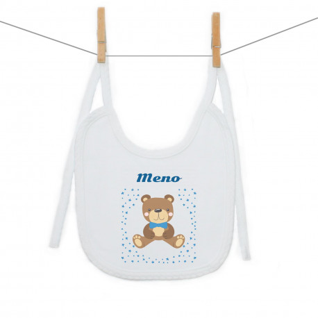 Podbradník na zaväzovanie s mackom pre chlapca