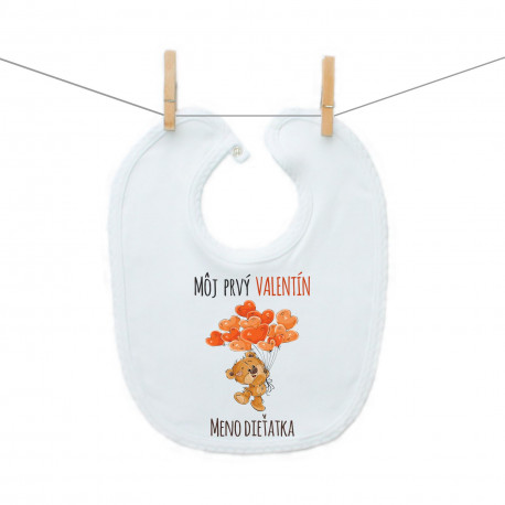 Podbradník na zapínanie Môj prvý Valentín