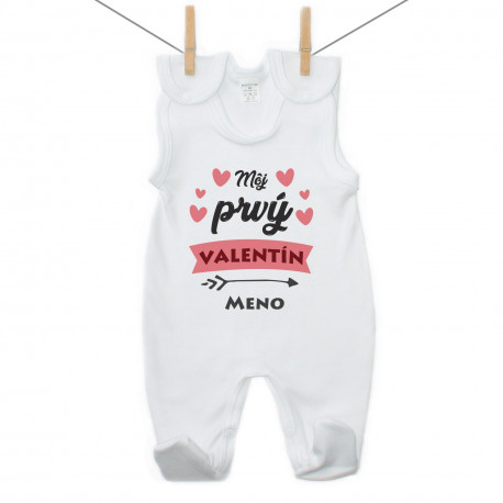 Dupačky Môj prvý Valentín so srdiečkom