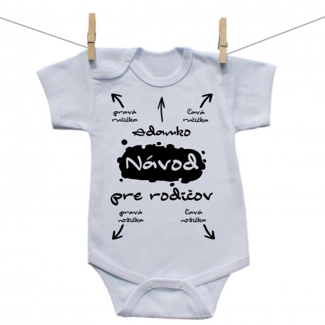 Body s krátkym rukávom Návod pre rodičov