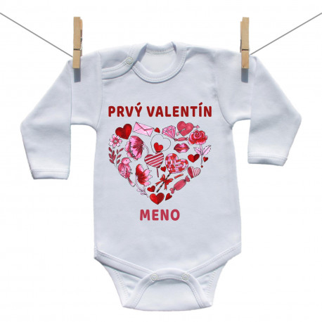 Body s dlhým rukávom Prvý Valentín