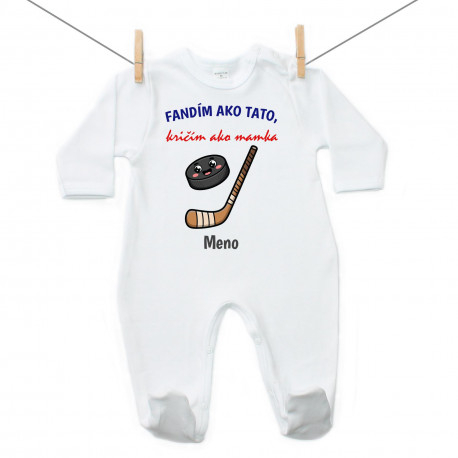 Overal Fandím ako tato, kričím ako mamka