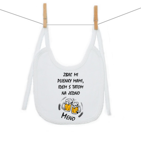 Podbradník na zaväzovanie Idem s tatom na jedno