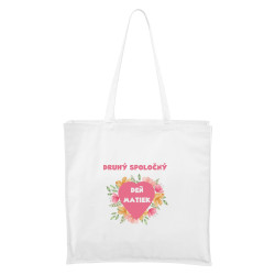 Biela Maxi taška Druhý spoločný Deň matiek