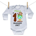 Body s dlhým rukávom Už 1 mesiac objavujem svet