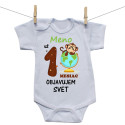 Body s krátkym rukávom Už 1 mesiac objavujem svet