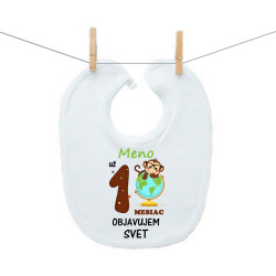 Podbradník na zapínanie Už 1 mesiac objavujem svet