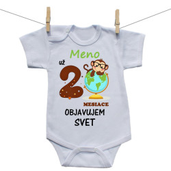 Body s krátkym rukávom Už 2 mesiace objavujem svet