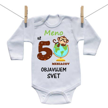 Body s dlhým rukávom Už 5 mesiacov objavujem svet Body s dlhým rukávom Už 5 mesiacov objavujem svet