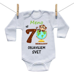 Body s dlhým rukávom Už 7 mesiacov objavujem svet