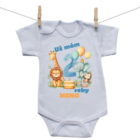 Body s krátkym rukávom Už mám 2 roky Safari Body s krátkym rukávom Už mám 2 roky Safari