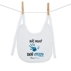 Podbradník na zaväzovanie Náš druhý deň otcov s menom (chlapec)