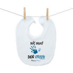 Podbradník na zapínanie Náš druhý deň otcov s menom (chlapec)