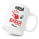 Keramický hrnček Hrdá babka