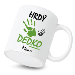 Keramický hrnček Hrdý dedko