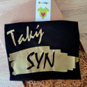 Limitovaná zlatá rodinná sada tričiek Aký otec taký syn