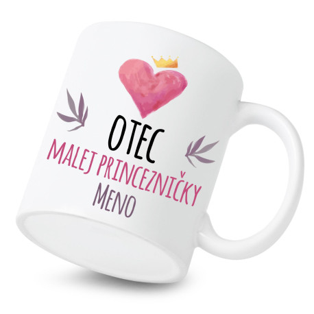 Keramický hrnček Otec malej princezničky Keramický hrnček Otec malej princezničky