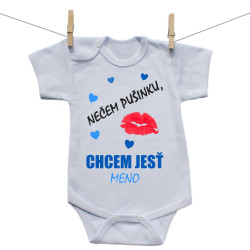 Body s krátkym rukávom Nečem pušinku, chcem jesť