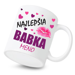 Keramický hrnček Najlepšia babka