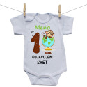 Body s krátkym rukávom Už 1 rok objavujem svet