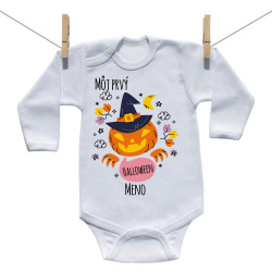 Body s dlhým rukávom Môj prvý Halloween míľnik