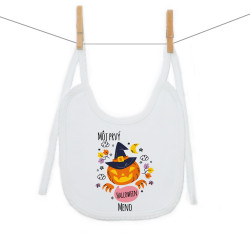 Podbradník na zaväzovanie Môj prvý Halloween míľnik