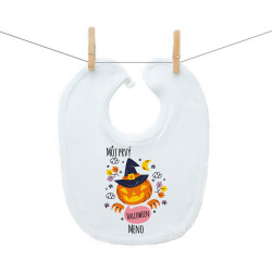 Podbradník na zapínanie Môj prvý Halloween míľnik