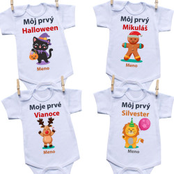 Rozprávkové prvé sviatky od Halloweenu po Silvester - Sada 4 ks body