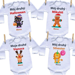 Rozprávkové druhé sviatky od Halloweenu po Silvester - Sada 4 ks body