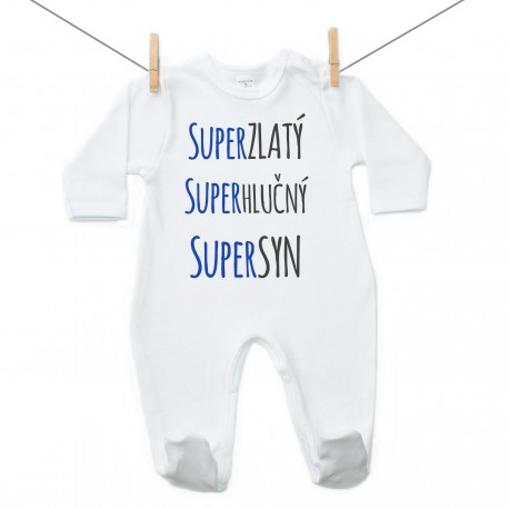 Overal Super zlatý, super hlučný, super syn