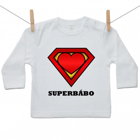 Tričko s dlhým rukávom SuperBábo