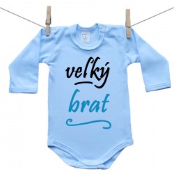 Modré body s dlhým rukávom Veľký brat