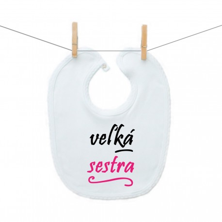Podbradník na zapínanie Veľká sestra Podbradník na zapínanie Veľká sestra