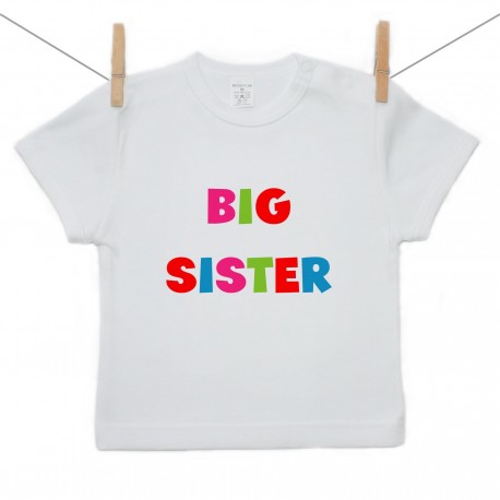 Tričko s krátkym rukávom Big sister
