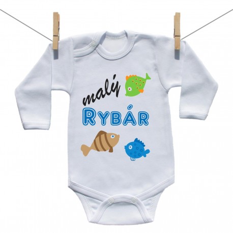 Body s dlhým rukávom Malý rybár Body s dlhým rukávom Malý rybár