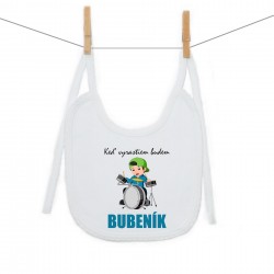 Podbradník na zaväzovanie Keď vyrastiem budem bubeník