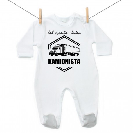 Overal Keď vyrastiem budem kamionista