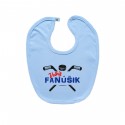 Modrý podbradník na zapínanie Veľký fanúšik